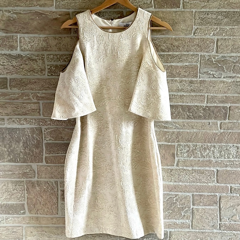 Belle Badgley Mischka Cold Shoulder Dress - Picture 2 of 7